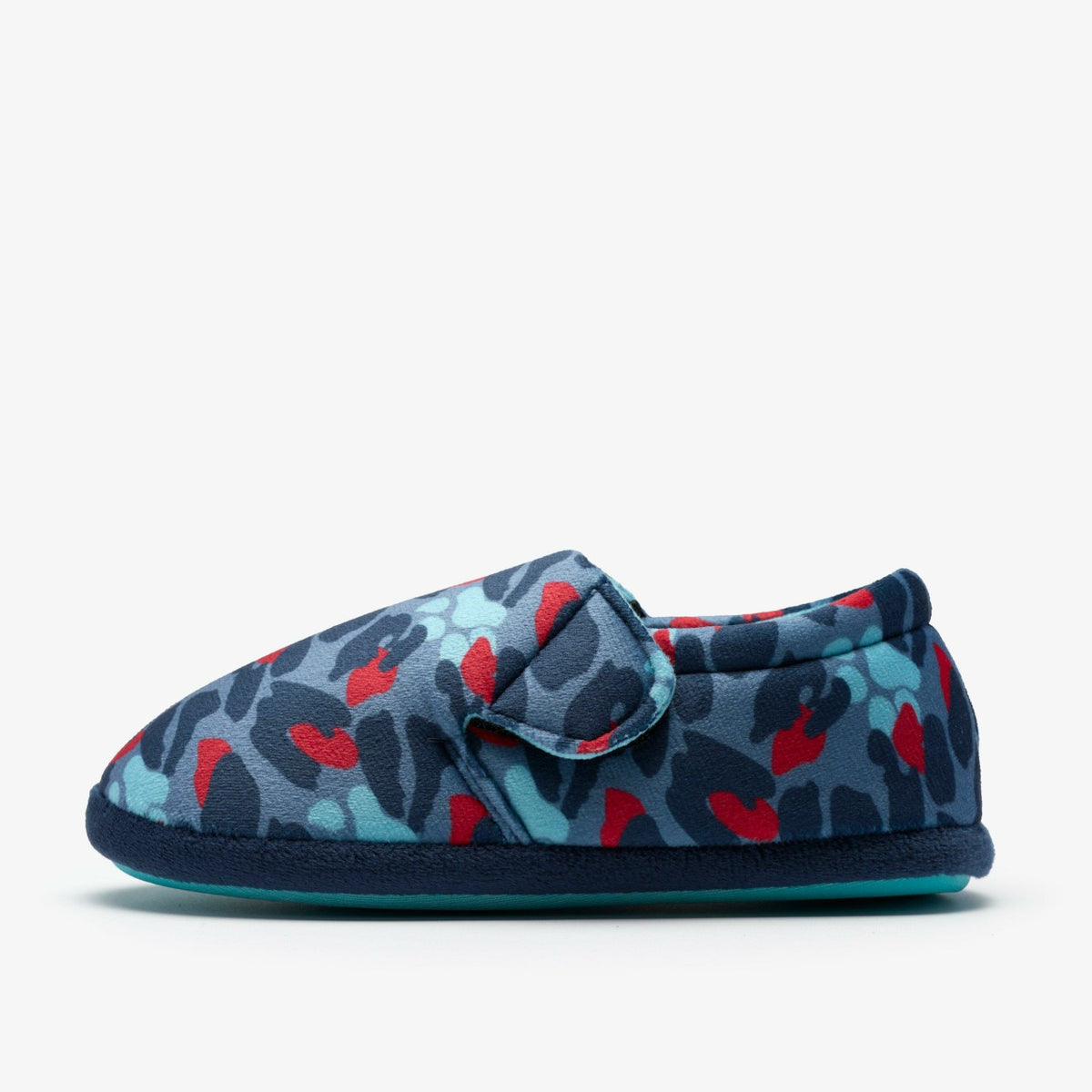 Fluffy Snug Kid Blue Camo Combination - Clarks Kids
