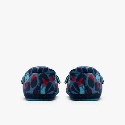 Fluffy Snug Kid Blue Camo Combination - Clarks Kids