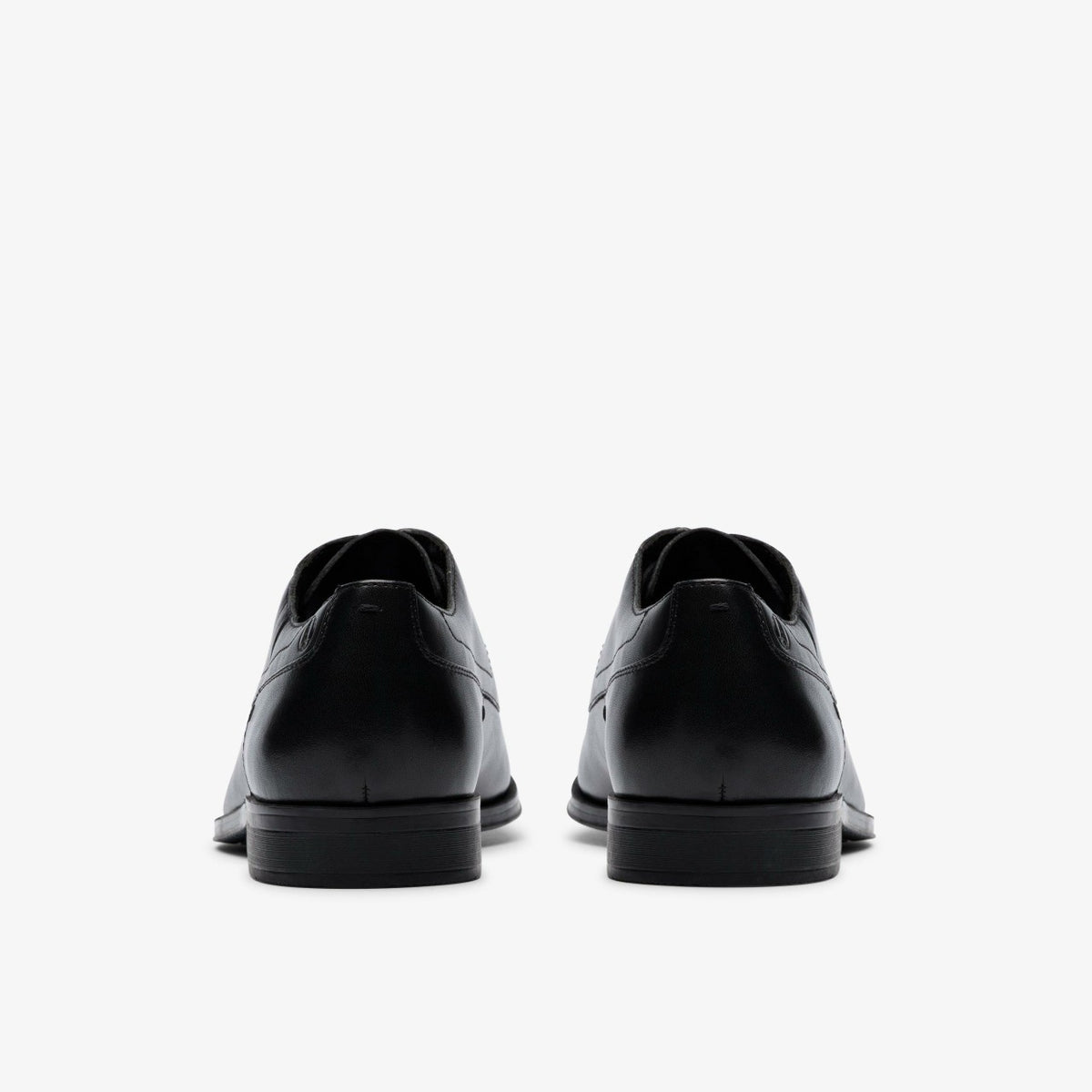 Paulton Cap Black Leather - Clarks Men