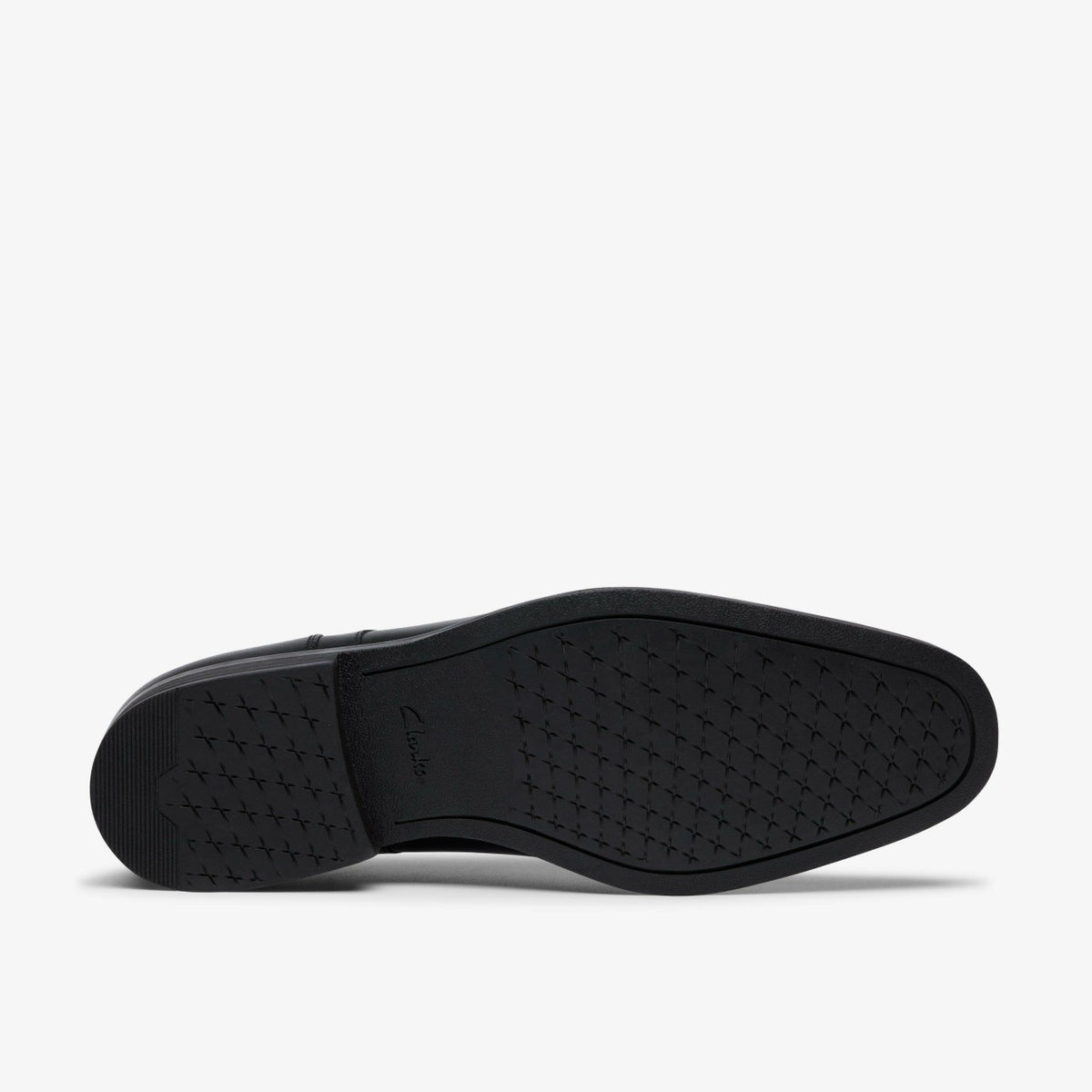 Paulton Over Black Leather - Clarks Men