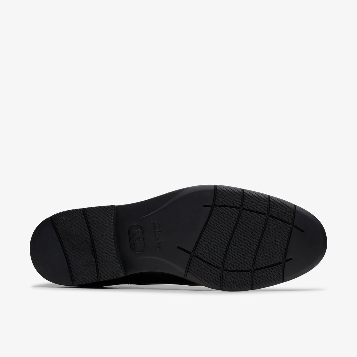 Banbury Tip Black Leather - Clarks Men