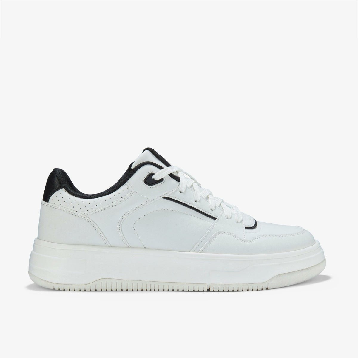 Elham Lace White Combination - Clarks Men