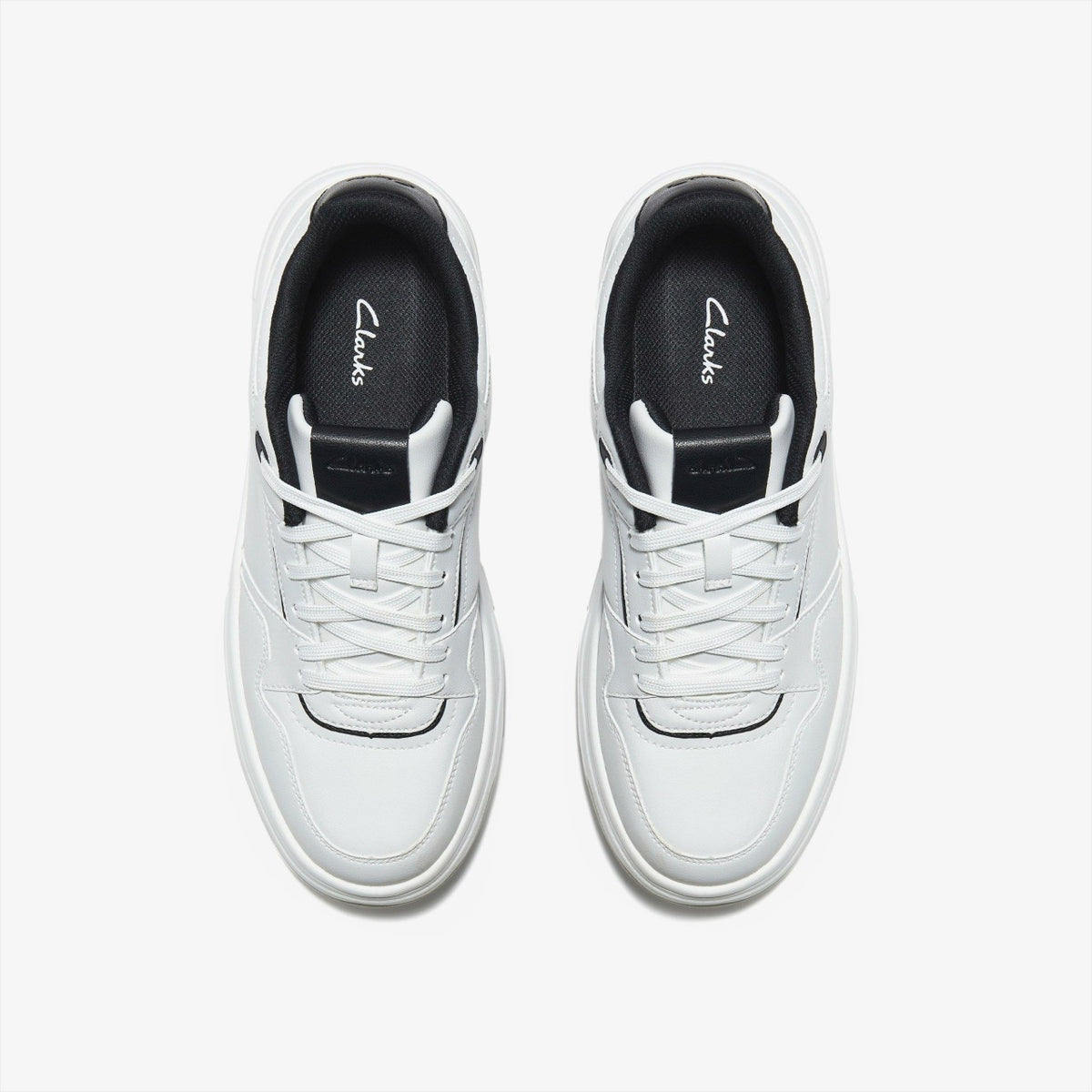 Elham Lace White Combination - Clarks Men