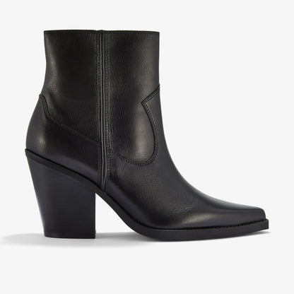 Kheda West Black Leather - Clarks Women