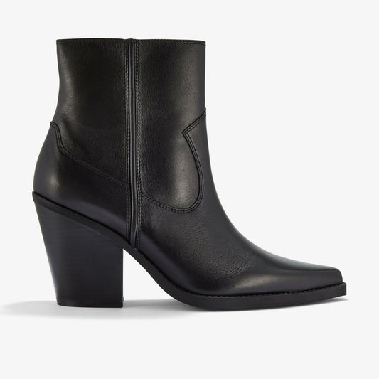 Kheda West Black Leather - Clarks Women