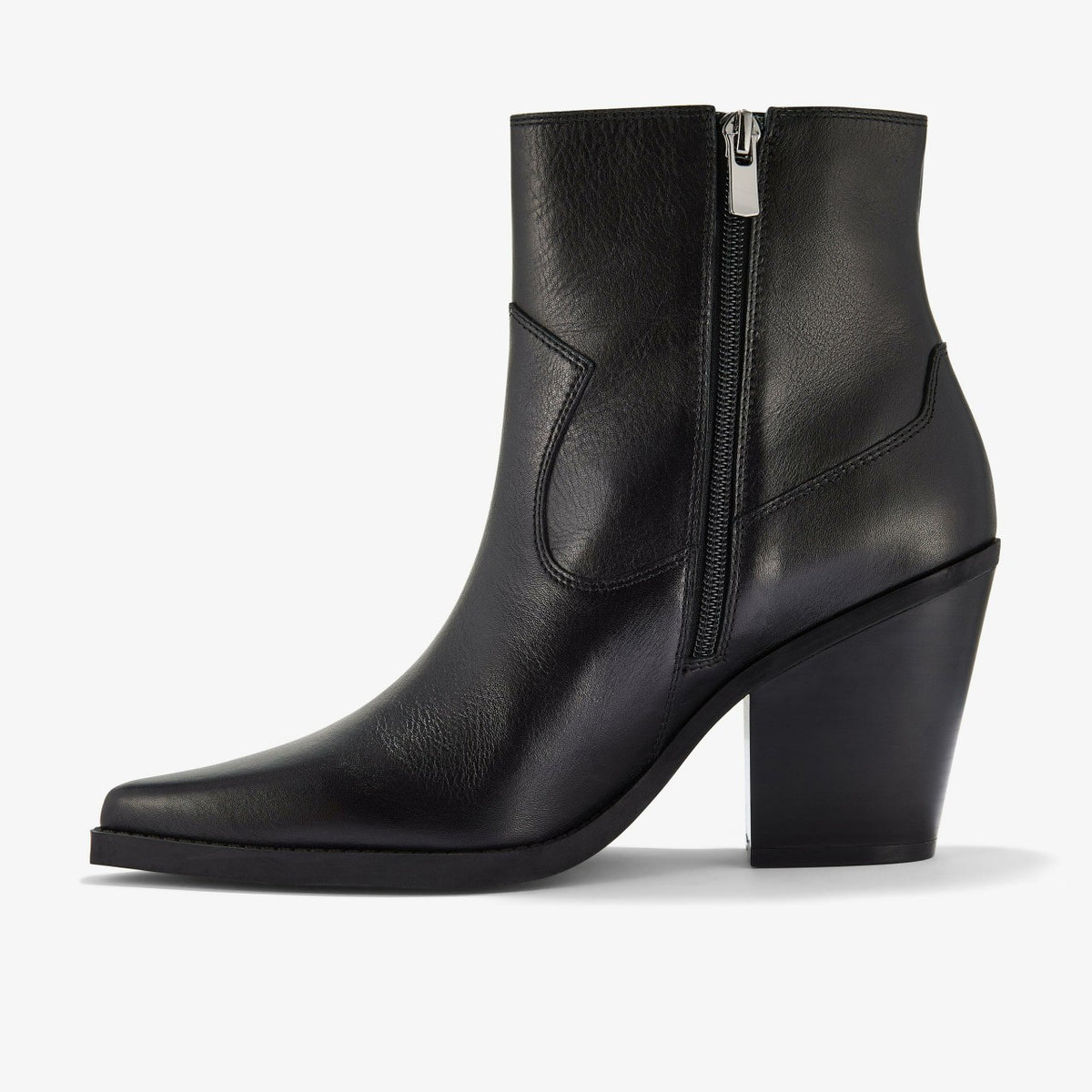 Kheda West Black Leather - Clarks Women