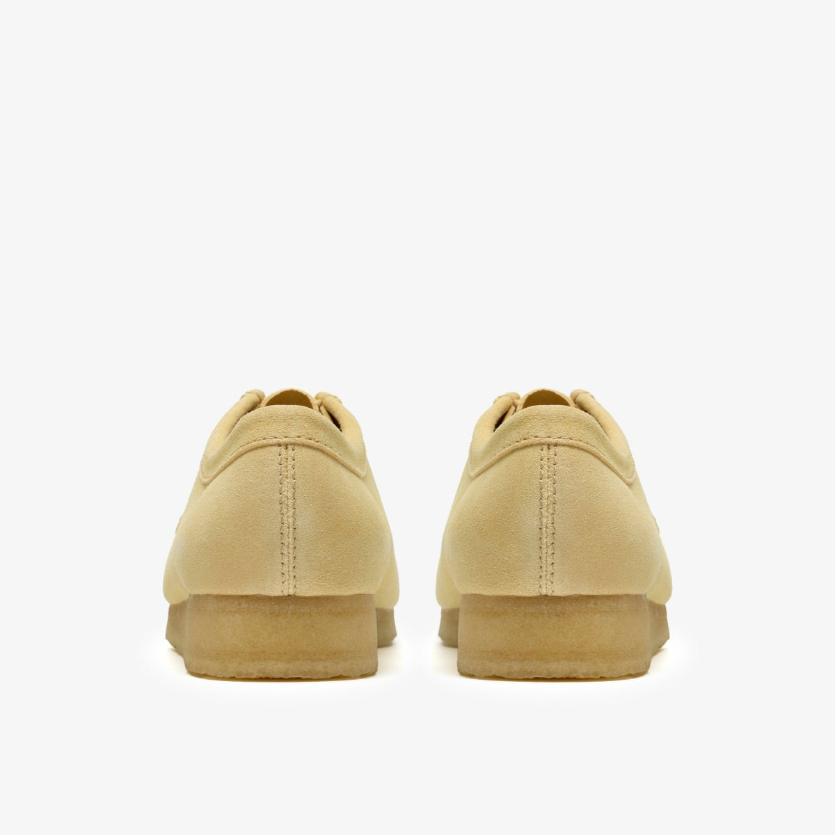 Wallabee Pale Yellow Suede - Clarks Men