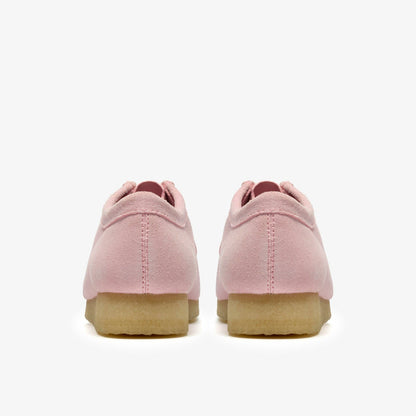 Wallabee Light Pink Suede - Clarks Men