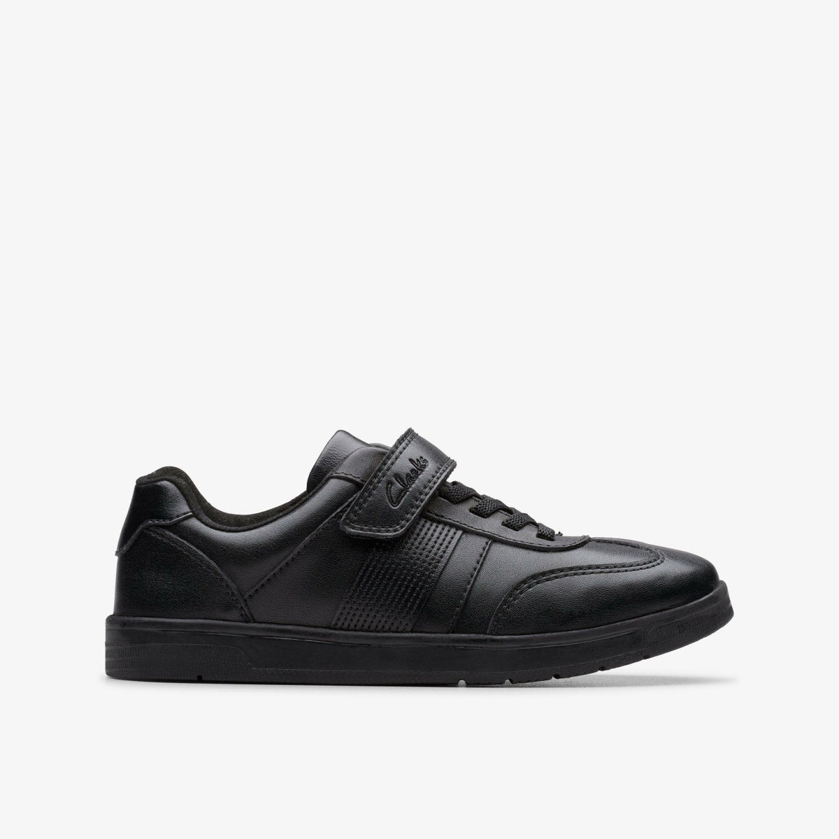 Disco Pace Kid Black Leather - Clarks Kids