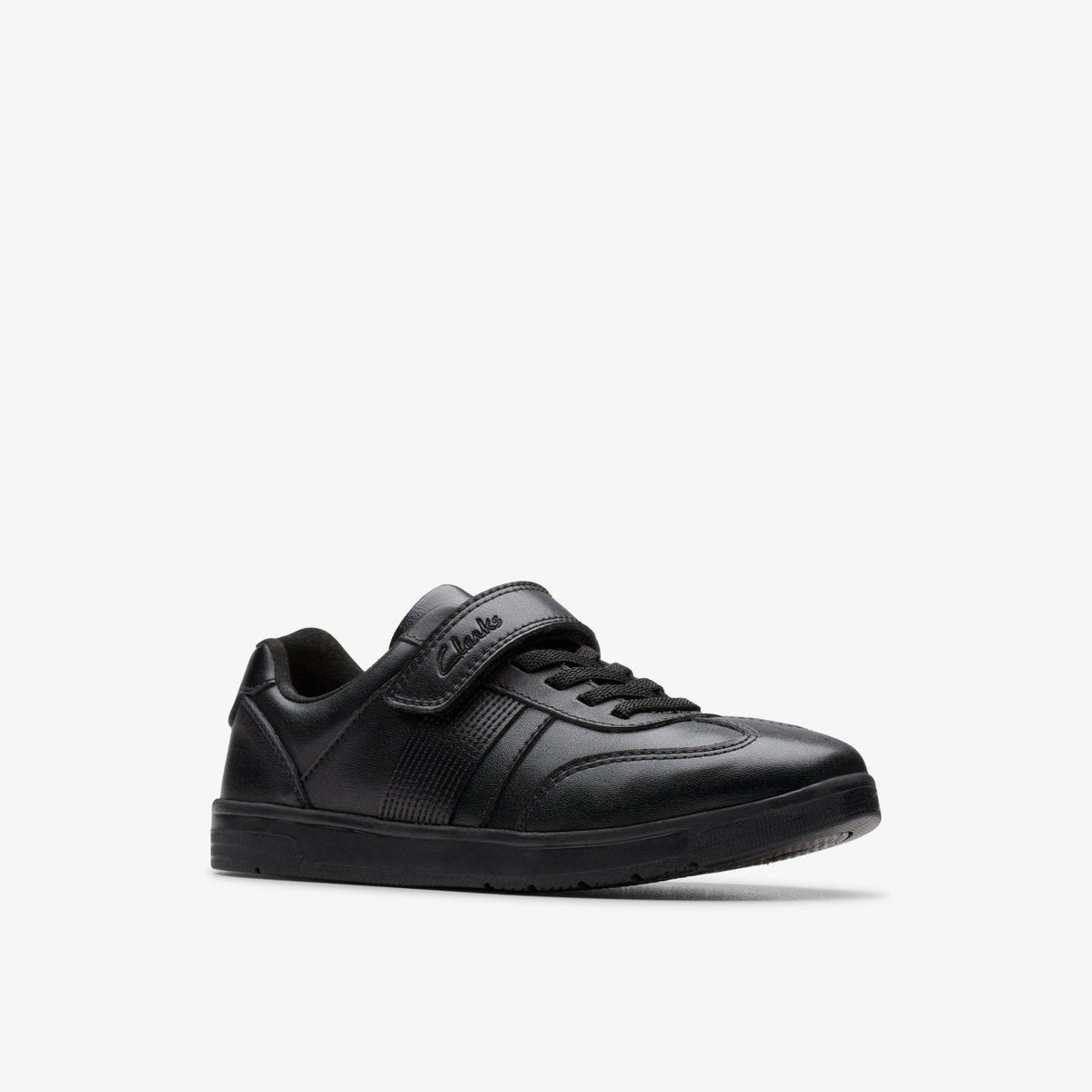 Disco Pace Kid Black Leather - Clarks Kids