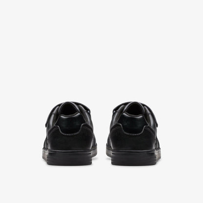 Disco Pace Kid Black Leather - Clarks Kids