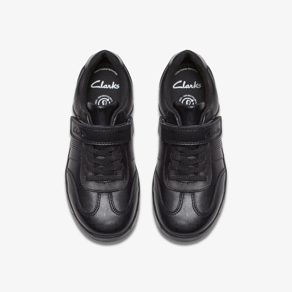 Disco Pace Kid Black Leather - Clarks Kids