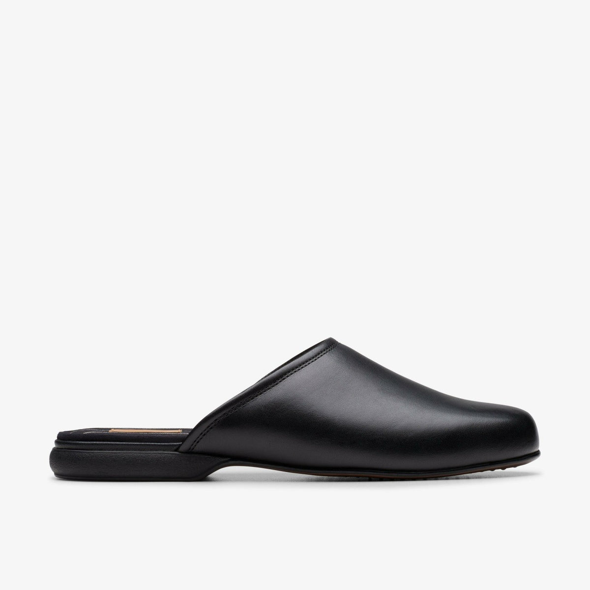 Harston Mule Black Leather - Clarks Men
