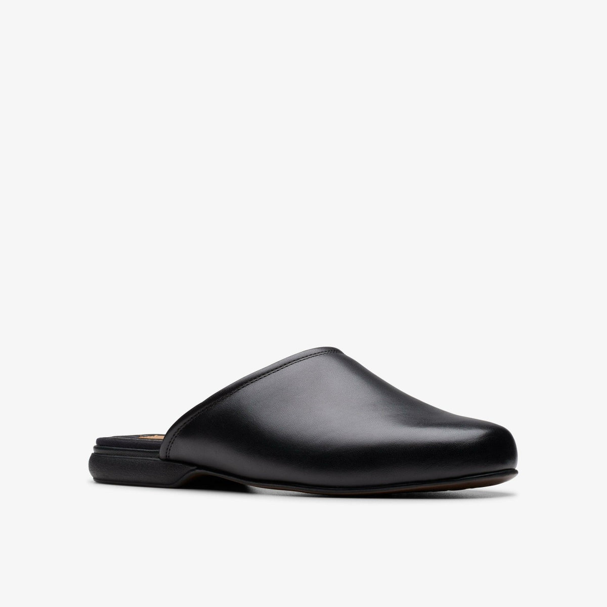 Harston Mule Black Leather - Clarks Men