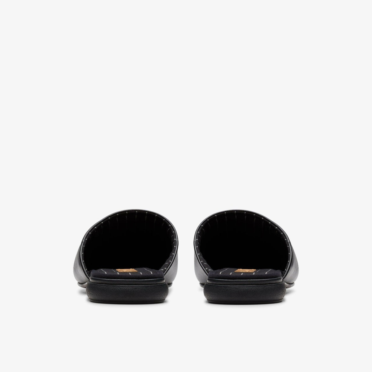 Harston Mule Black Leather - Clarks Men