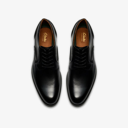 Craft Remi Lace Black Leather - Clarks Men