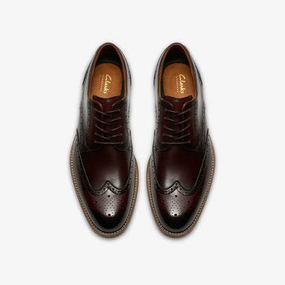 Craft Remi Tip Brown Leather - Clarks Men