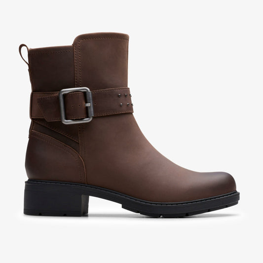 Hearth Buckle Dark Brown - Clarks Women