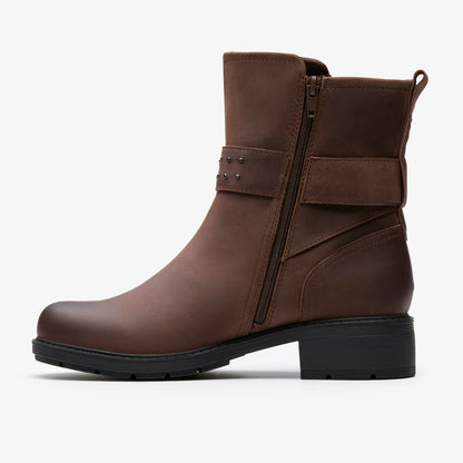 Hearth Buckle Dark Brown - Clarks Women