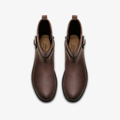 Hearth Buckle Dark Brown - Clarks Women