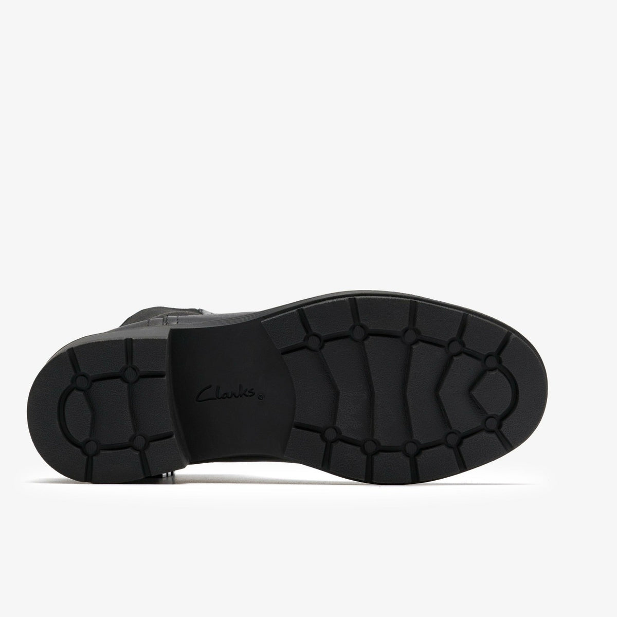 Hearth Top Black Leather - Clarks Women
