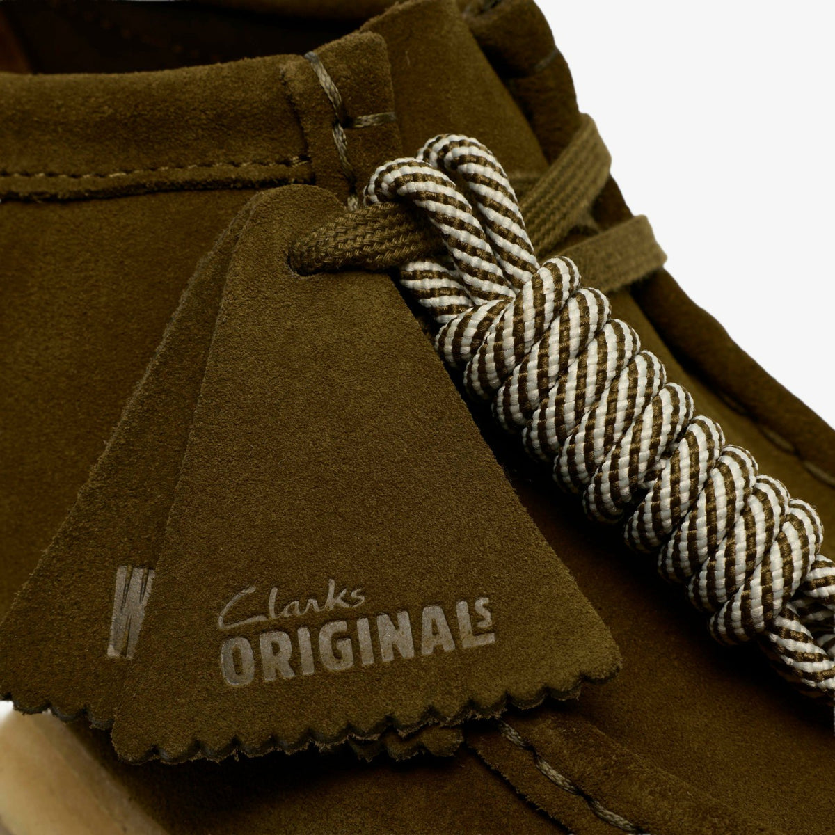 Wallabee Olive Suede - Clarks Women