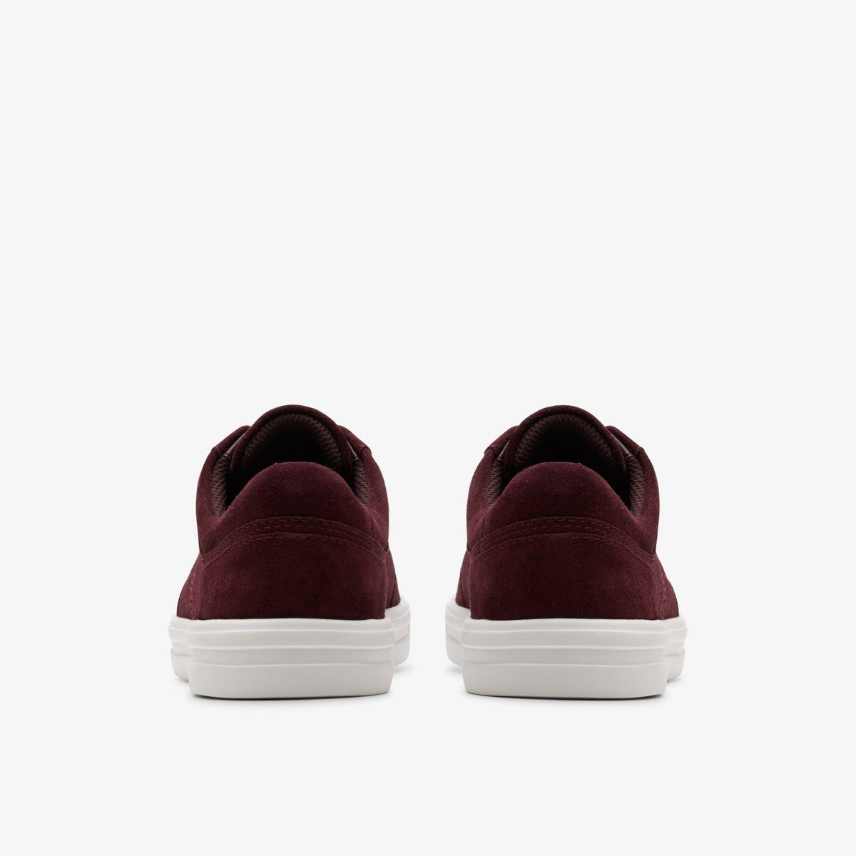 Makea Court Burgundy Suede - Clarks Women
