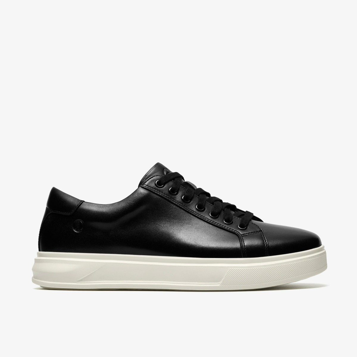 Goswell Tie Black Leather - Clarks Men