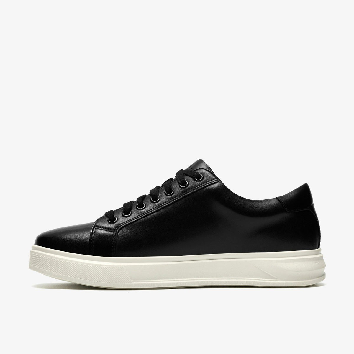 Goswell Tie Black Leather - Clarks Men