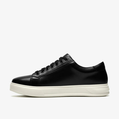 Goswell Tie Black Leather - Clarks Men