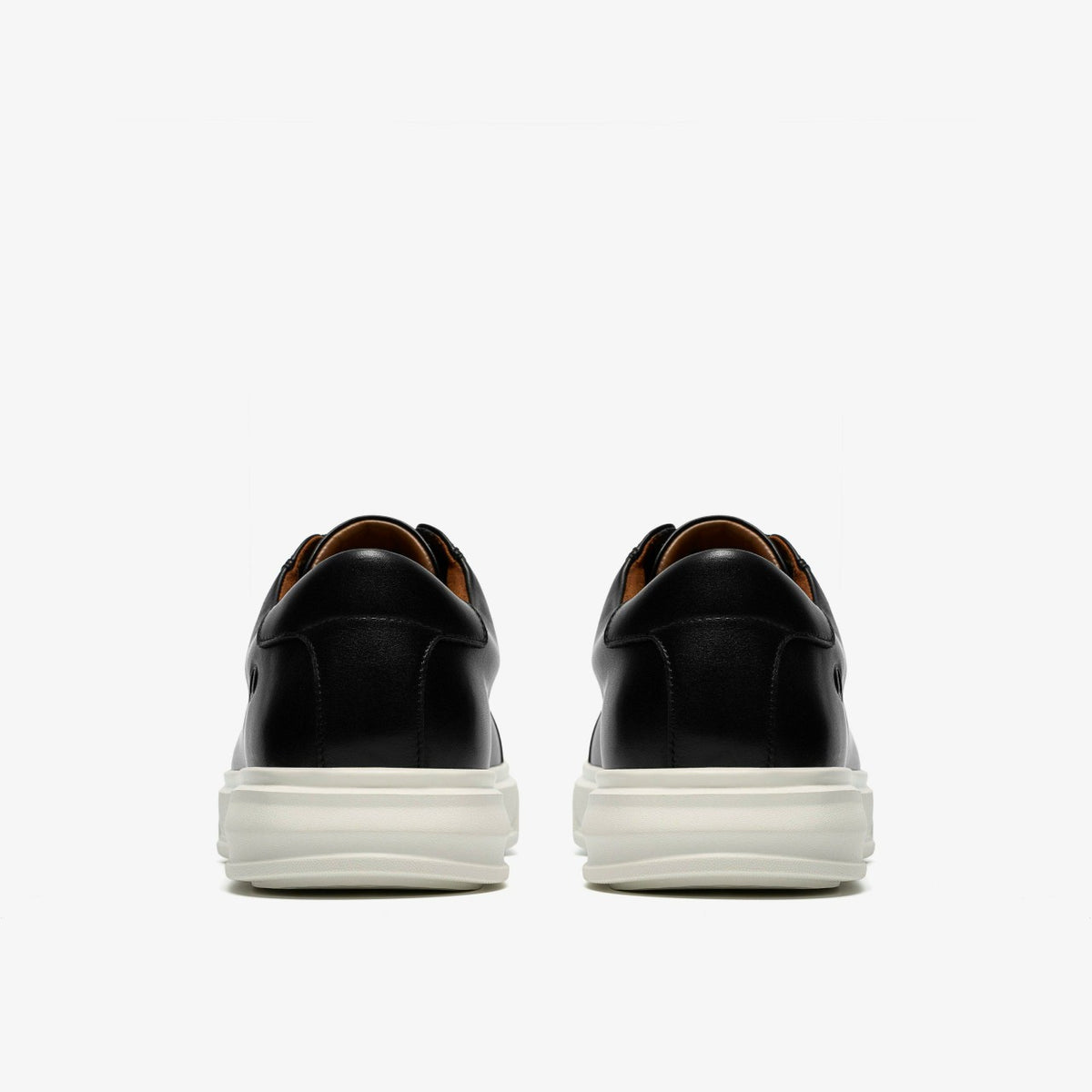 Goswell Tie Black Leather - Clarks Men
