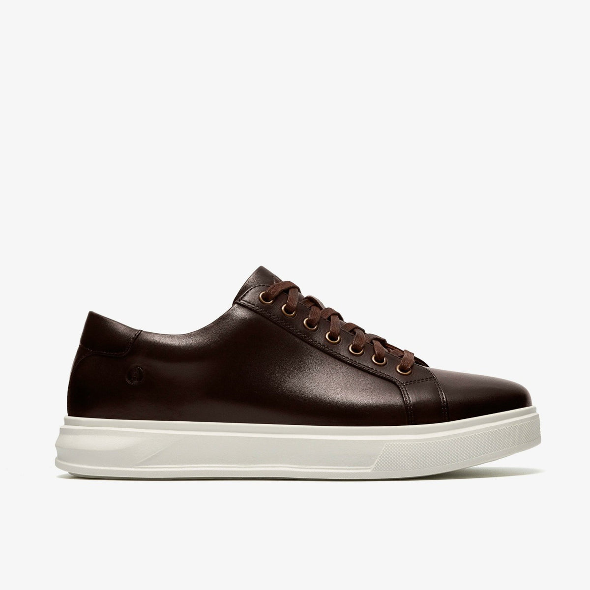 Goswell Tie Brown Leather - Clarks Men