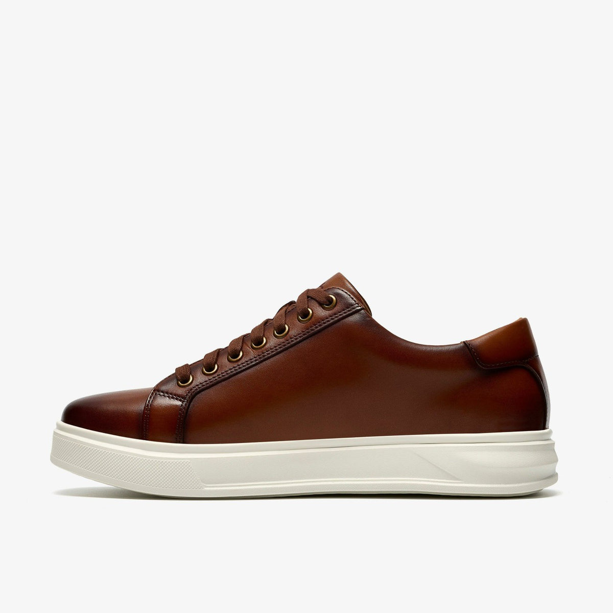 Goswell Tie Tan Leather - Clarks Men