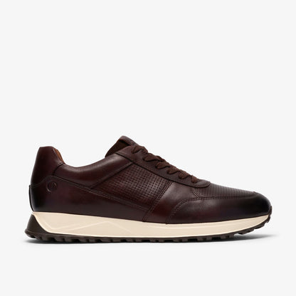 Radwell Tie Brown Leather - Clarks Men