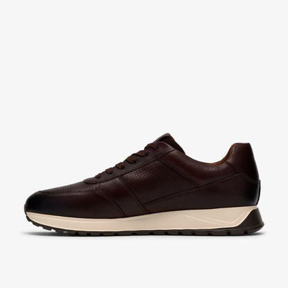 Radwell Tie Brown Leather - Clarks Men