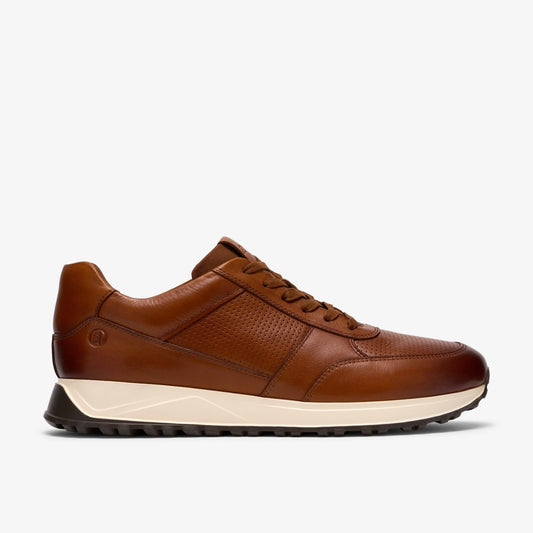 Radwell Tie Tan Leather - Clarks Men