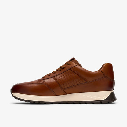 Radwell Tie Tan Leather - Clarks Men