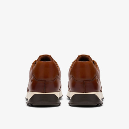 Radwell Tie Tan Leather - Clarks Men