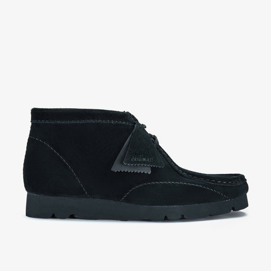 Wallabee Boot PAF Black Suede - Clarks Men