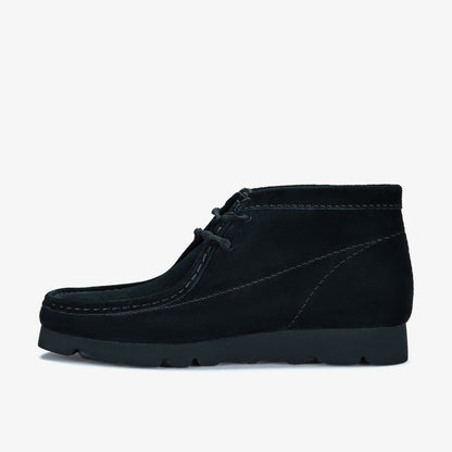 Wallabee Boot PAF Black Suede - Clarks Men