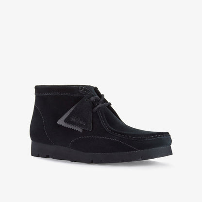 Wallabee Boot PAF Black Suede - Clarks Men