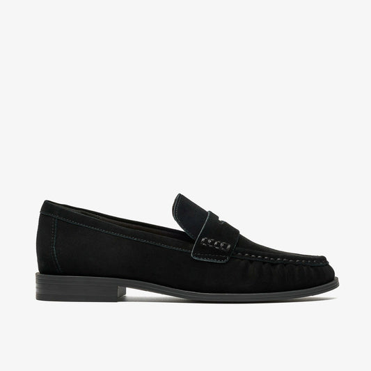 Alixea Walk Black Suede - Clarks Women
