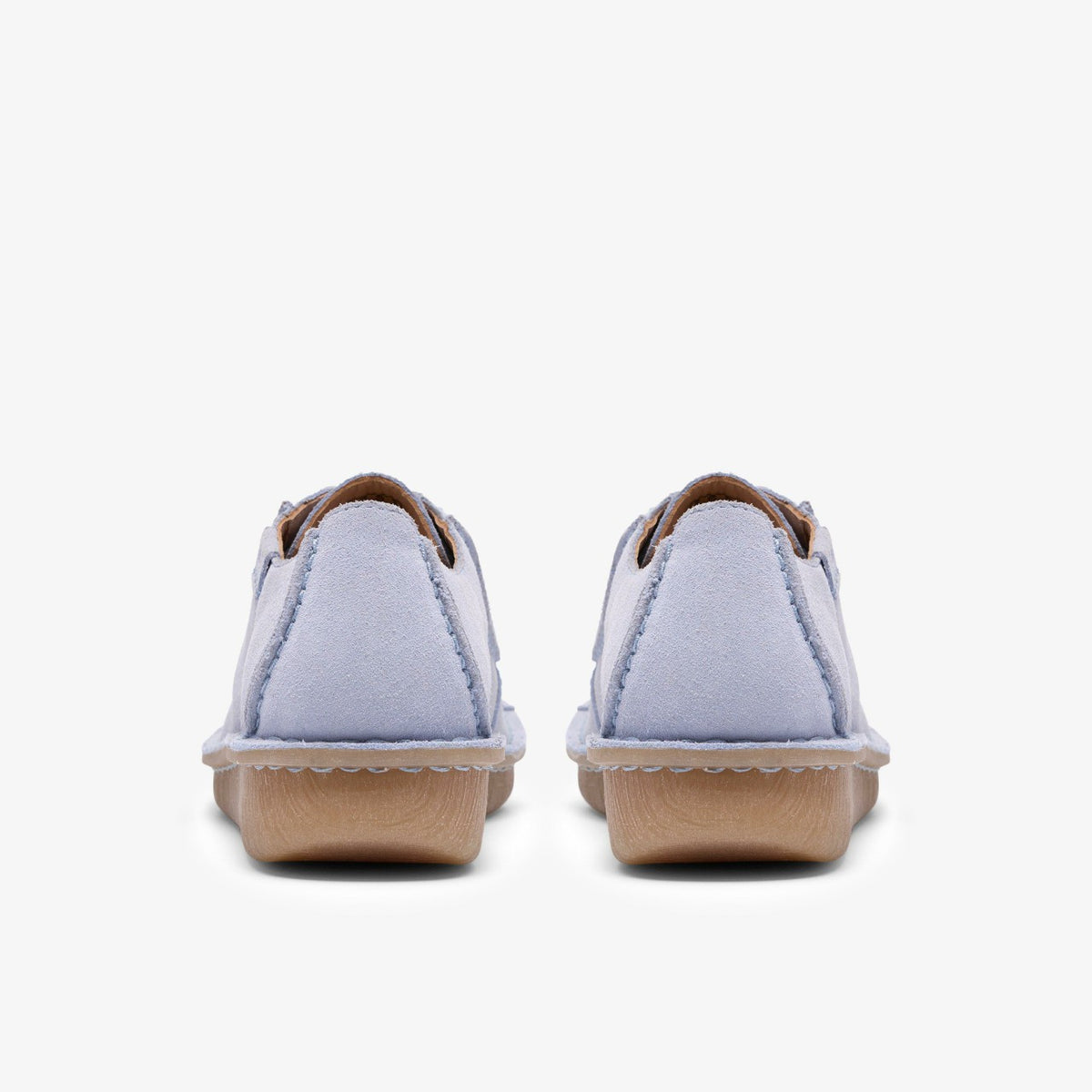 Funny Dream Light Blue Suede - Clarks Women