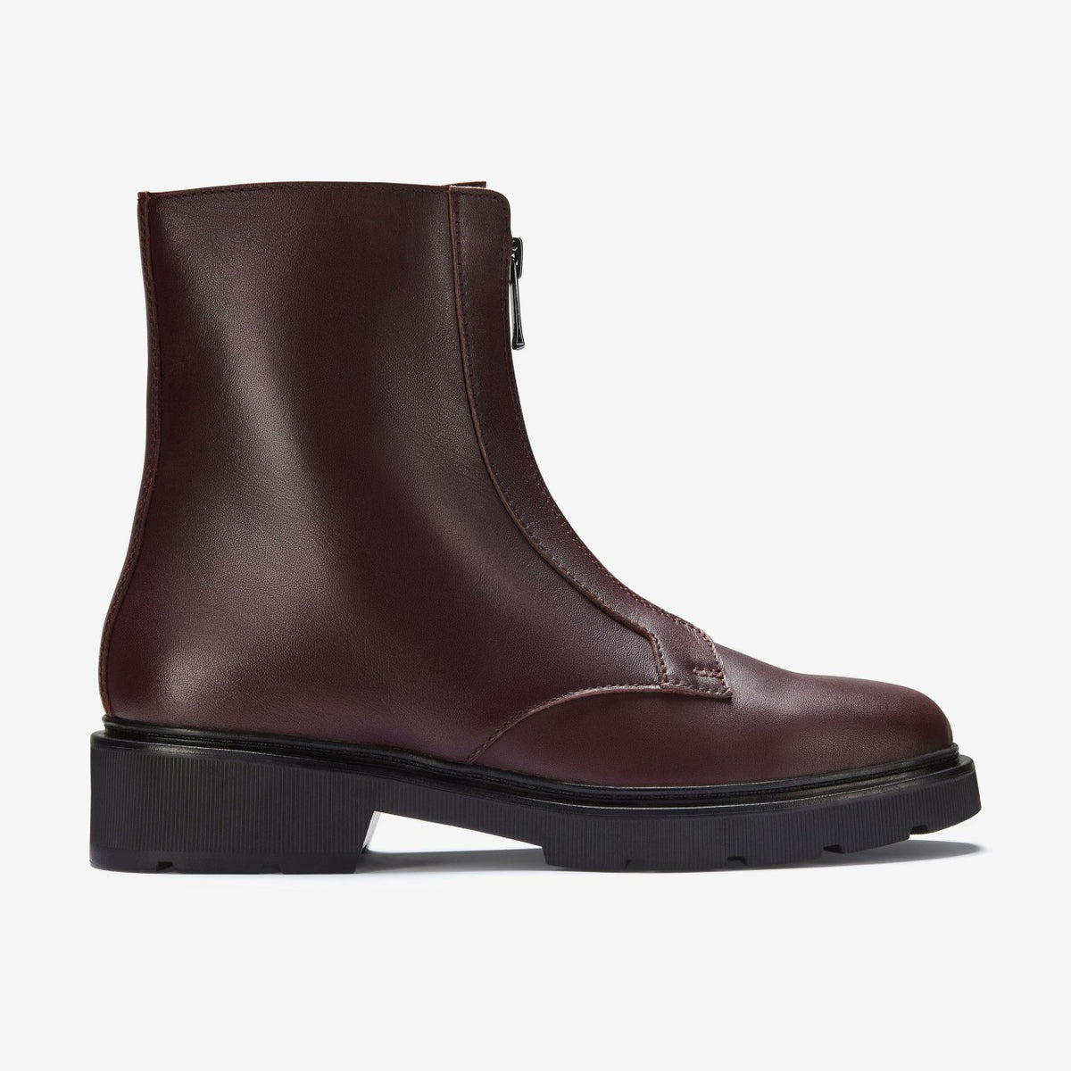 Lauryl Zip Merlot Leather - Clarks Women