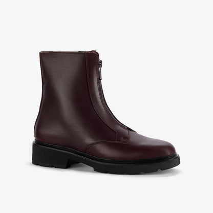 Lauryl Zip Merlot Leather - Clarks Women