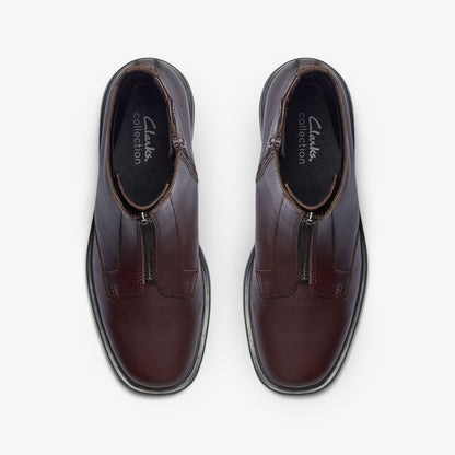 Lauryl Zip Merlot Leather - Clarks Women