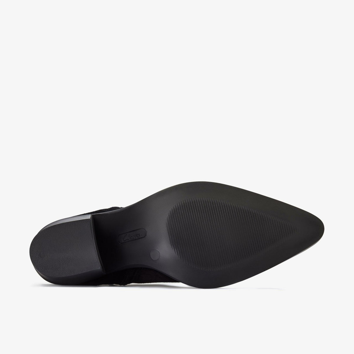 Jesse Zip Black Suede - Clarks Women