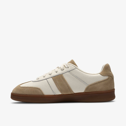 Seco Speed White Combination Leather - Clarks Women