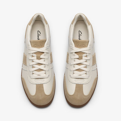 Seco Speed White Combination Leather - Clarks Women