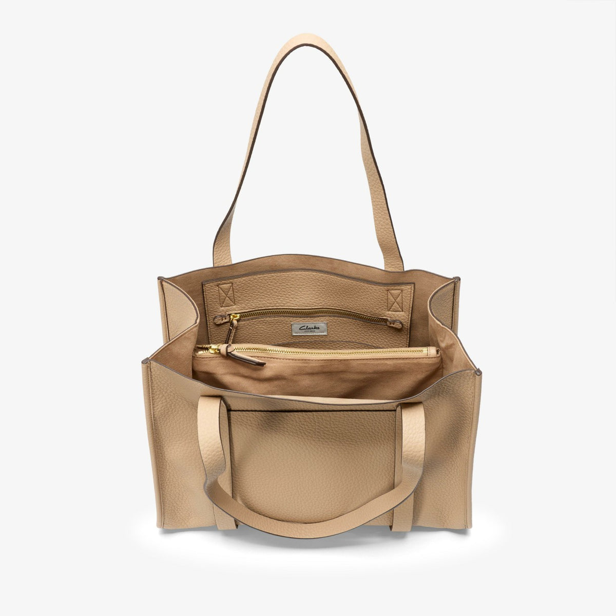 Shopper Tote Beige - Clarks Women